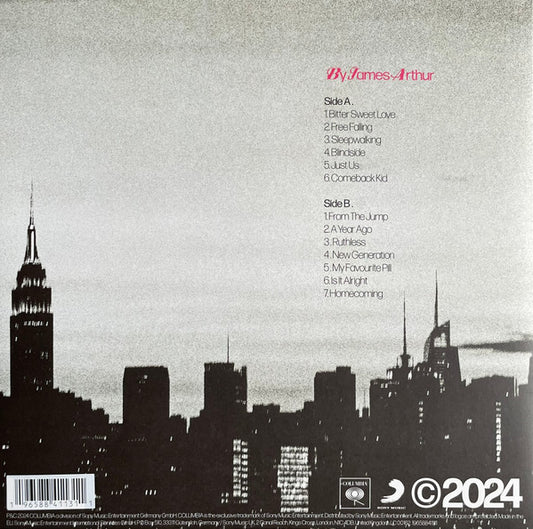 James Arthur (2) – Bitter Sweet Love(PINK VINYL)