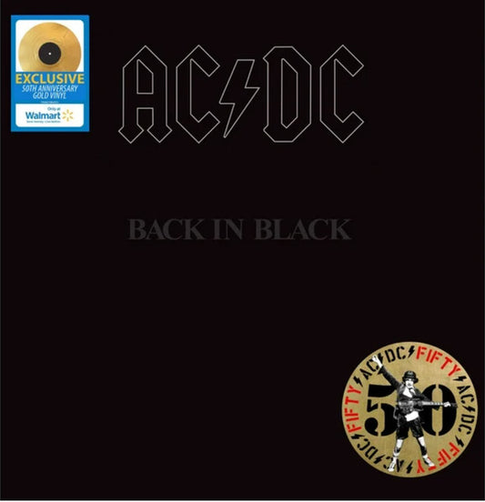AC/DC – Back In Black (Gold, 50th Anniversary Vinyl)