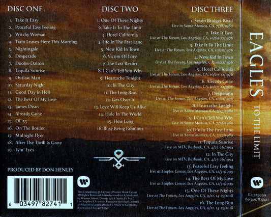 Eagles – To The Limit: The Essential Collection (3CD)