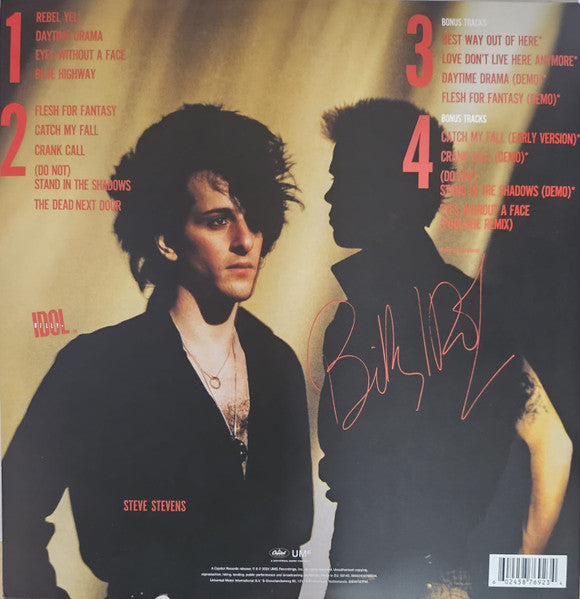 Billy Idol – Rebel Yell (2LP, Deluxe Edition, 40th Anniversary, Expanded Edition)