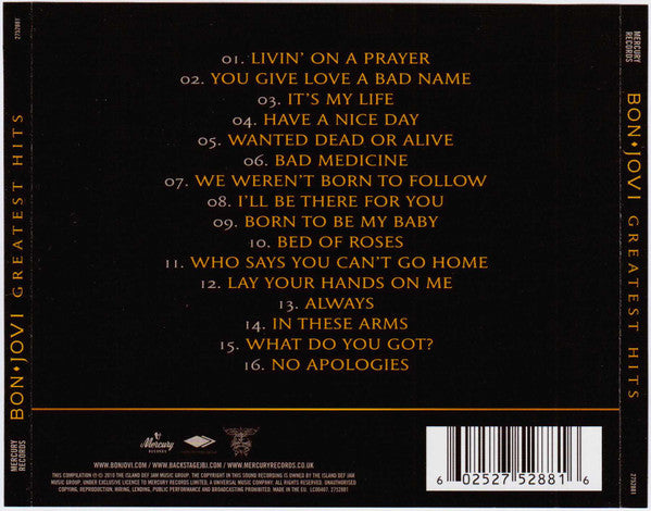 Bon Jovi – Greatest Hits