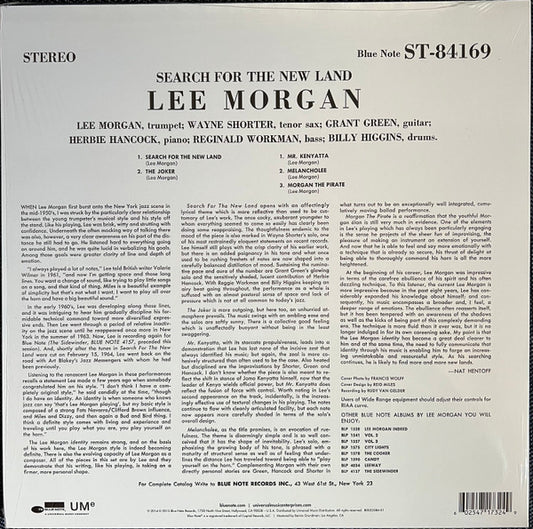 Lee Morgan – Search For The New Land(BLUE NOTE)