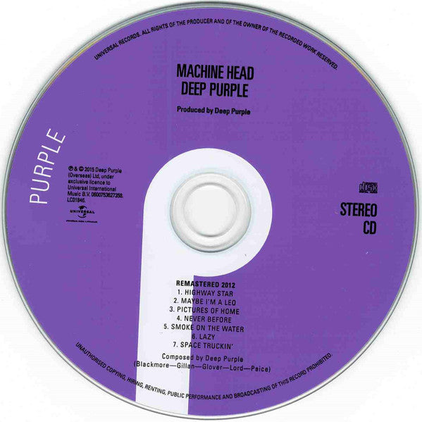 Deep Purple – Machine Head