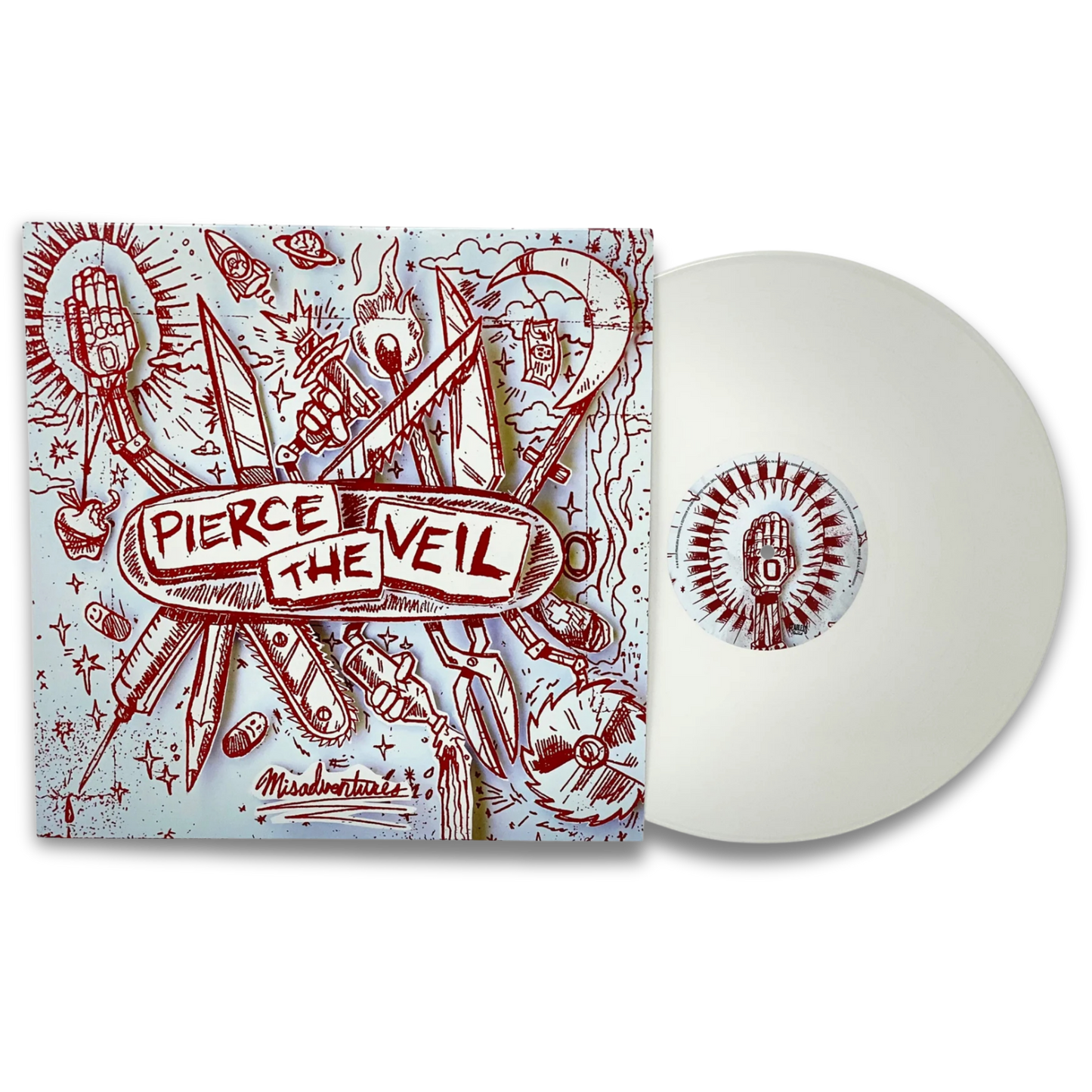 Pierce The Veil – Misadventures (White Vinyl)