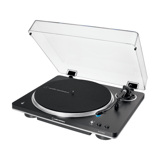 AT-LP70XBT Fully Automatic Wireless Belt-Drive Turntable (Black Silver)