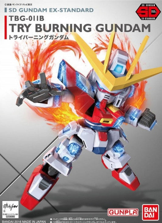 Sd Gundam Ex-Standard Try Burning Gundam
