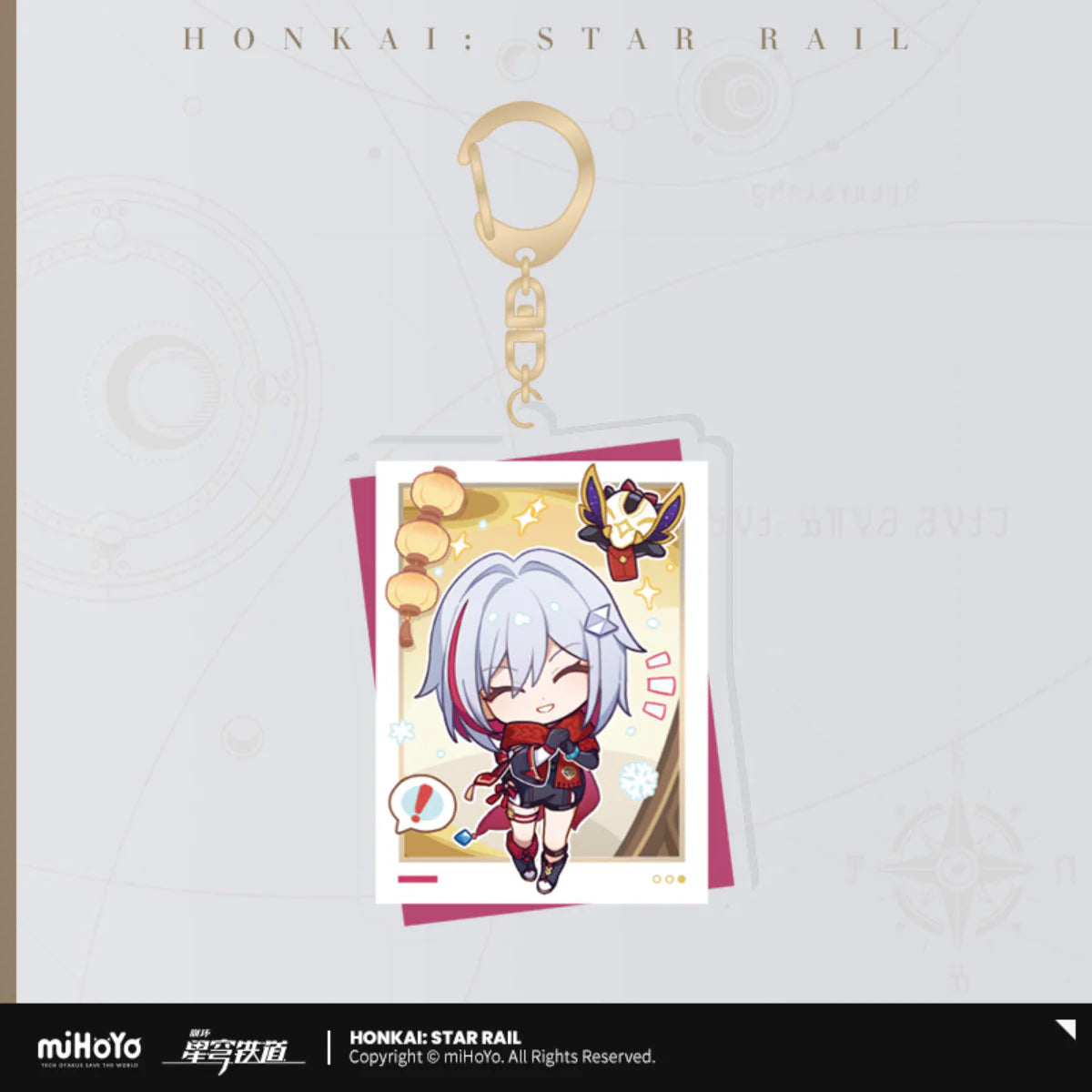Topaz – Honkai: Star Rail Chinese New Year Themed Keychain