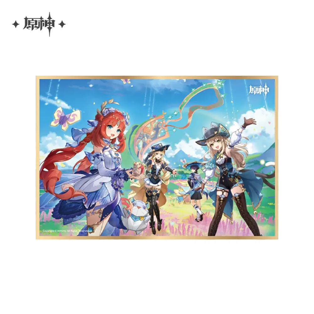 Summertide Scales and Tales – Genshin Impact Theme Series Shikishi Art Board