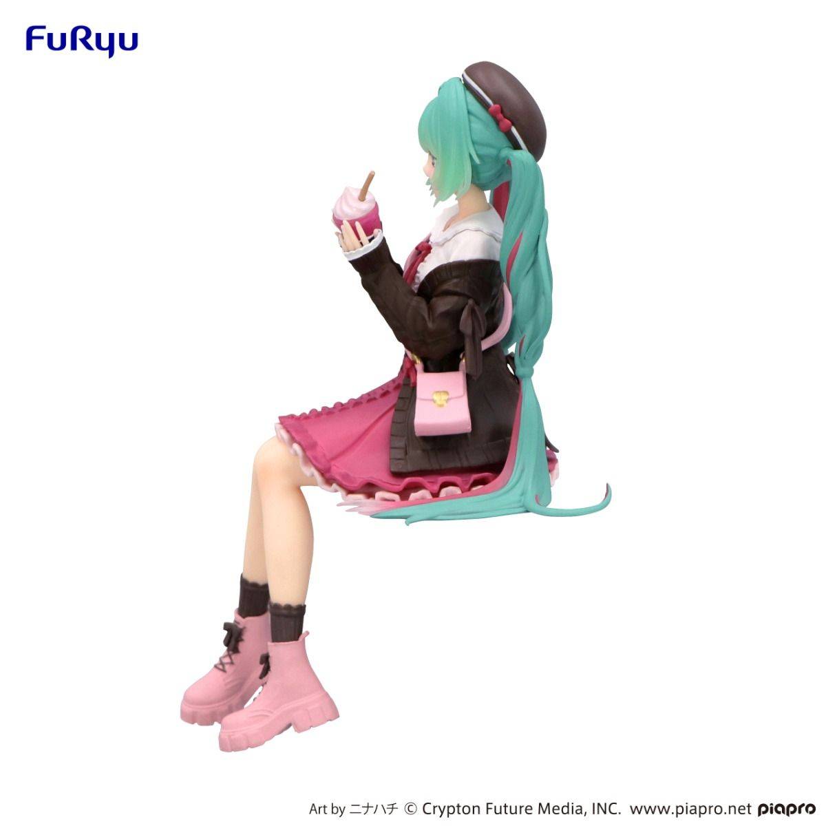 Hatsune Miku: -Autumn Date Pink Color ver.- Noodle Stopper Figure