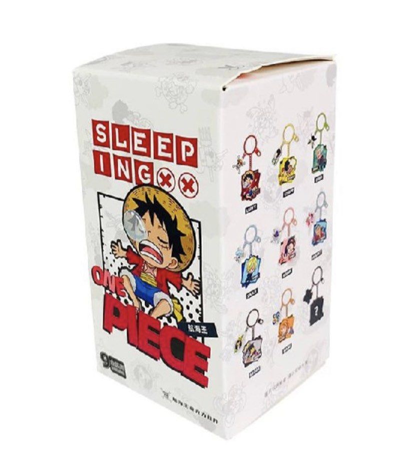 One Piece Sleeping Crew Keychain