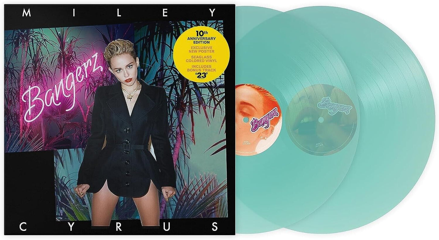 Miley Cyrus – Bangerz (10th Anniversary Edition)(Seaglass Colored Vinyl)