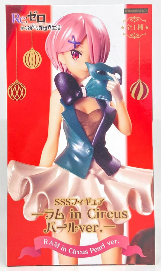 Re:ZERO -Starting Life in Another World- - SSS Figure -Ram in Circus Pearl Color ver.-