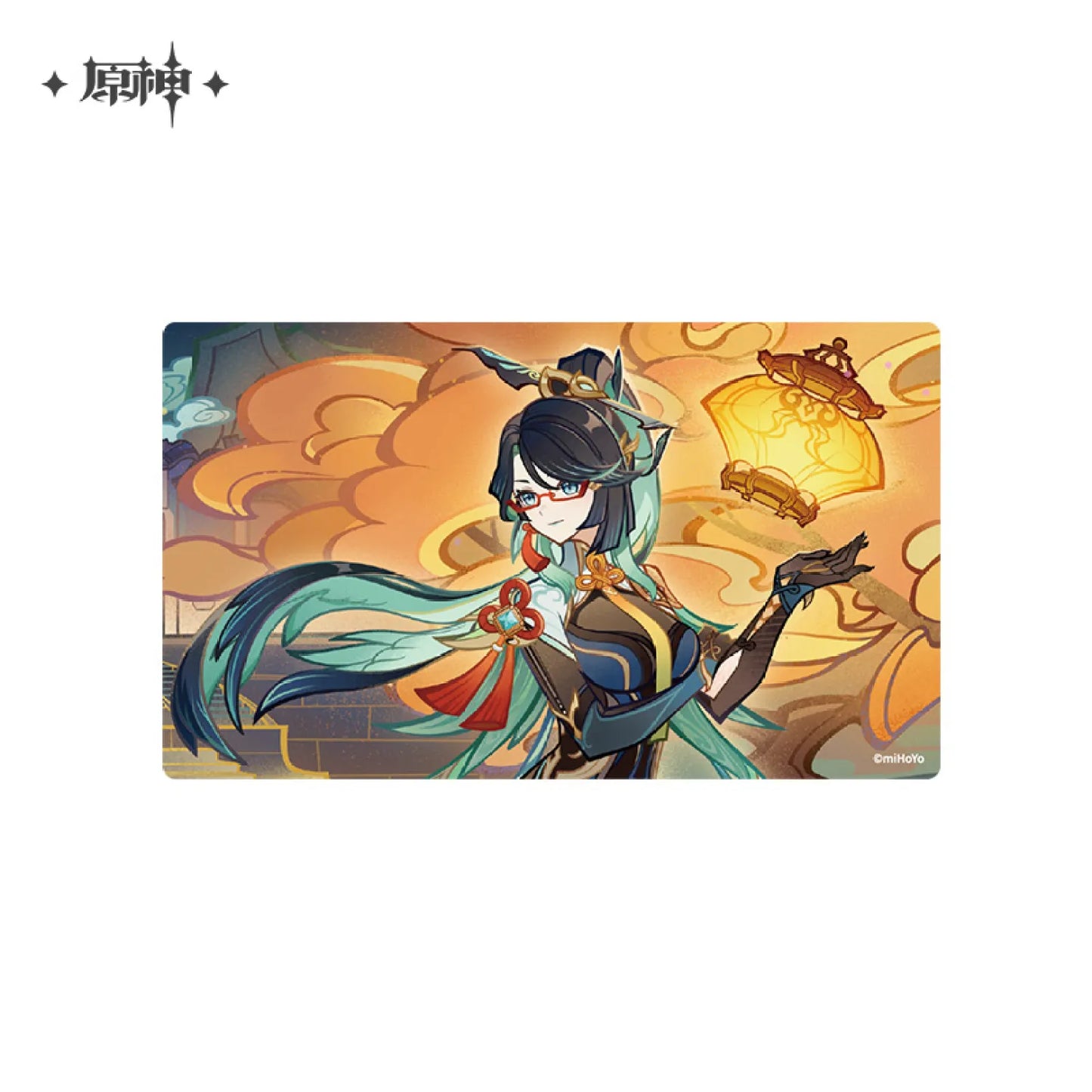 Vibrant Harriers Aloft in Spring Breeze – Genshin Impact Version Preview Transparent Art Card