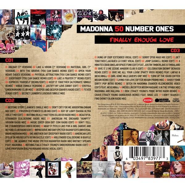 Madonna – Finally Enough Love (50 Number One, 3CD)