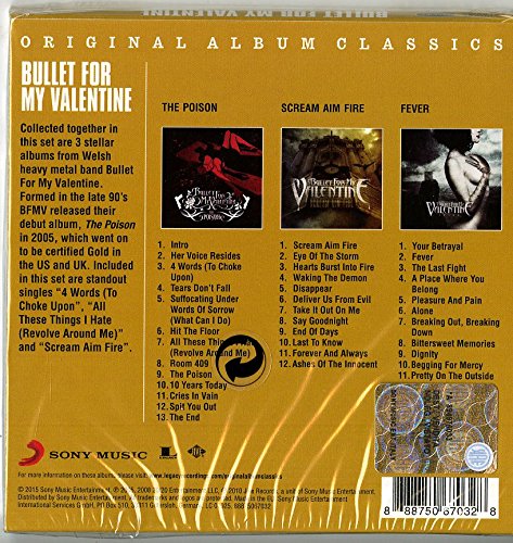 Bullet For My Valentine – Original Album Classics (3CD)