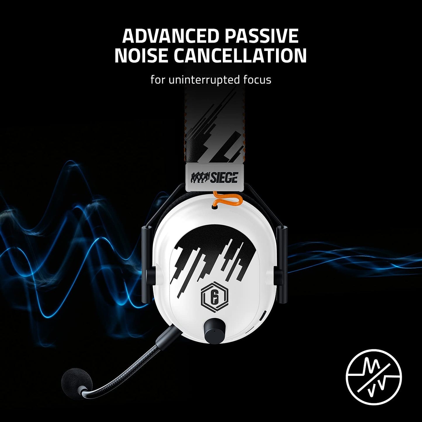 Razer BlackShark V2 Pro Wireless Gaming Headset -Rainbow 6 Edition