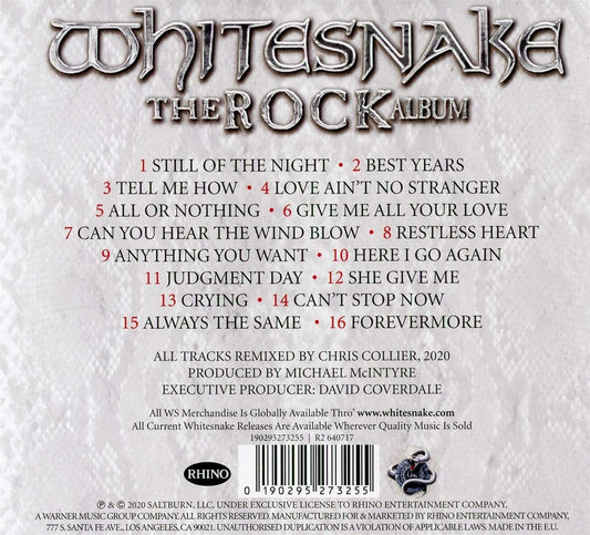 Whitesnake -The ROCK Album