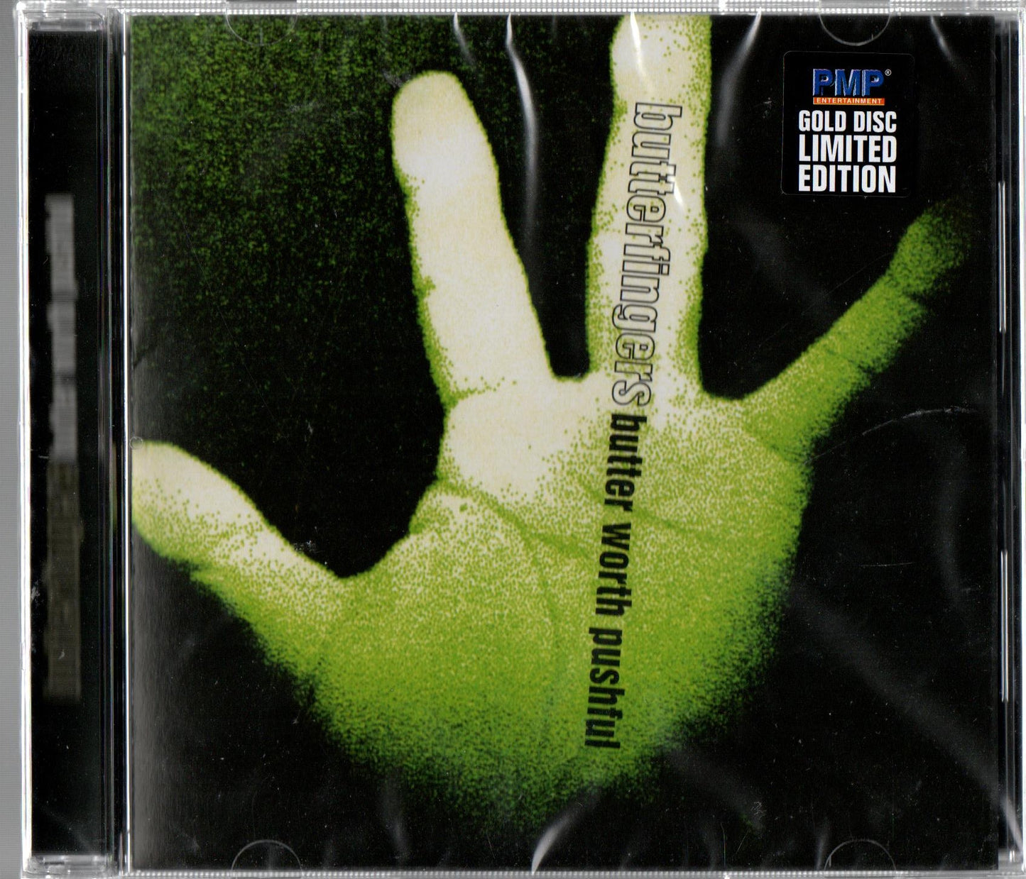 Butterfingers: Butter Worth Pushful (Gold CD Free A3 Poster)