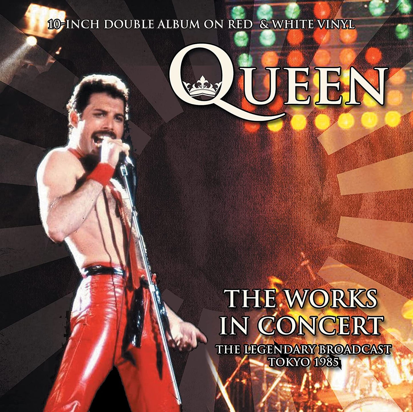 Queen - The Works In Concert (Red White Vinyl) (2 Lp)(10''inch)