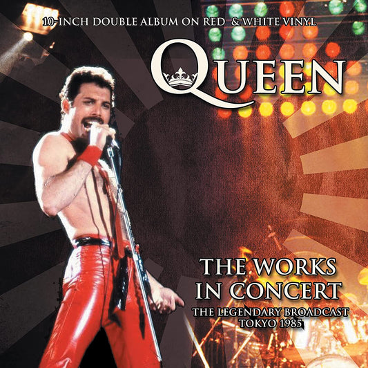 Queen - The Works In Concert (Red White Vinyl) (2 Lp)(10''inch)