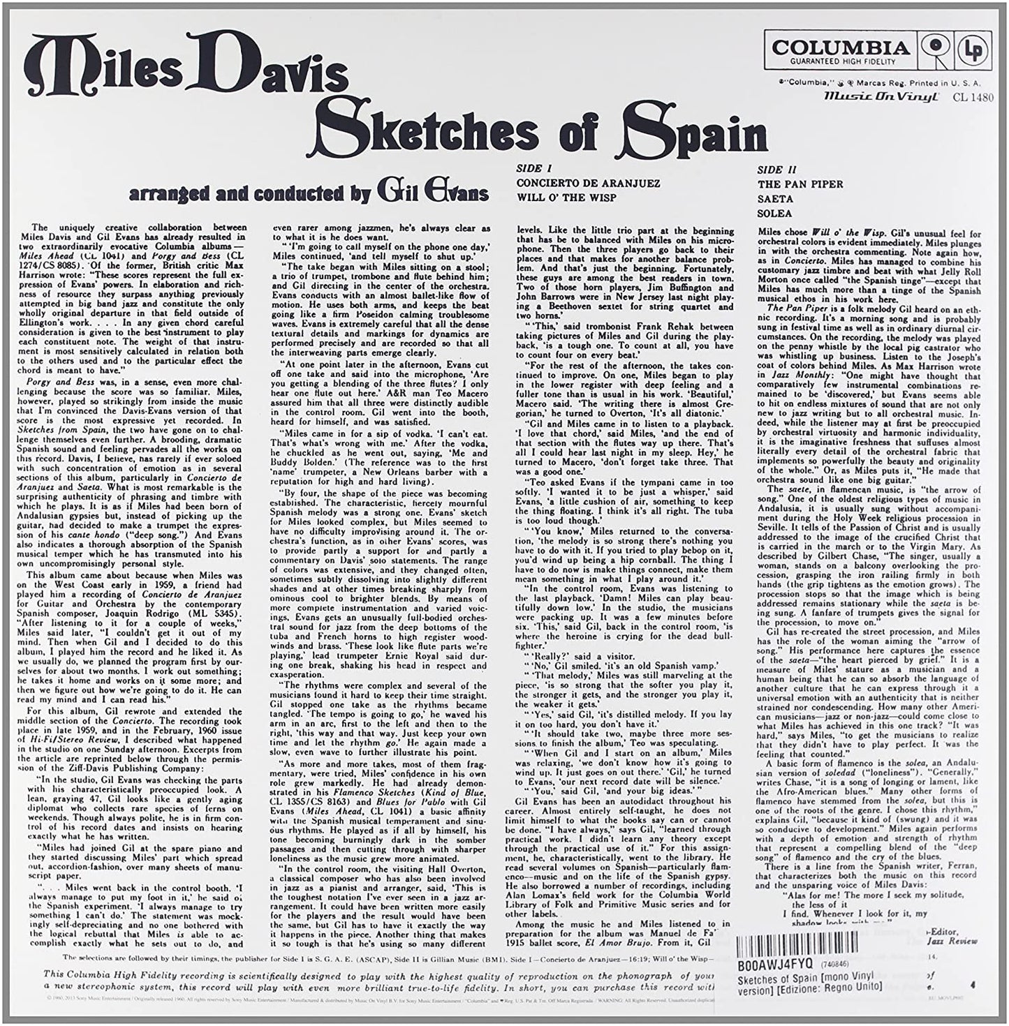 Miles Davis -Sketches of Spain