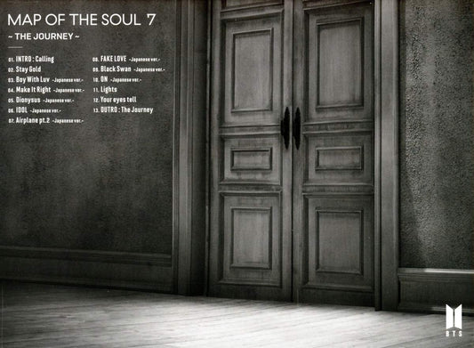 BTS -MAP OF THE SOUL: 7 - THE JOURNEY Book Ver. C Limited Edition