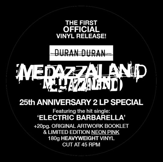 Duran Duran -Medazzaland (Limited Edition, 25th Anniversary Edition Double vinyl)