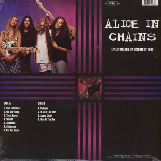 Alice In Chains – Live In Oakland October 8th 1992