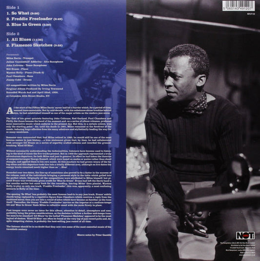Miles Davis - Kind Of Blue (Special Collector Edition, 180g, Black Vinyl)