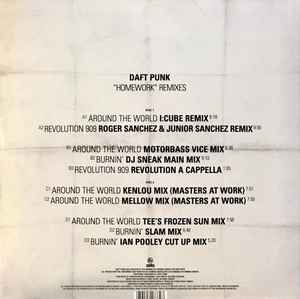 Daft Punk - Homework Remixes (2LP, Compilation, Limited Edition, Stereo)