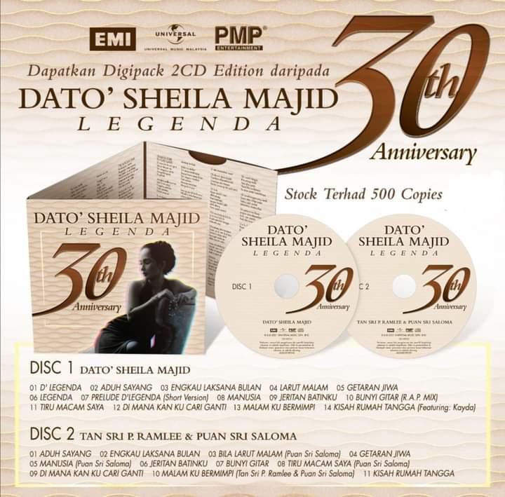 Dato's Sheila Majid -Legenda 30th Anniversary