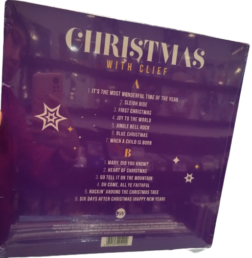 Cliff Richard – Christmas With Cliff (Limited Edition, Red Vinyl)