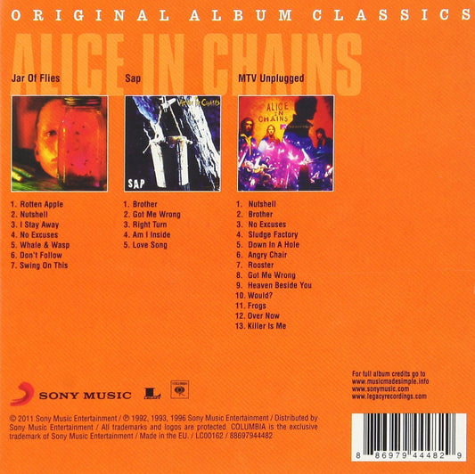 Alice In Chains – Original Album Classics (3CD)