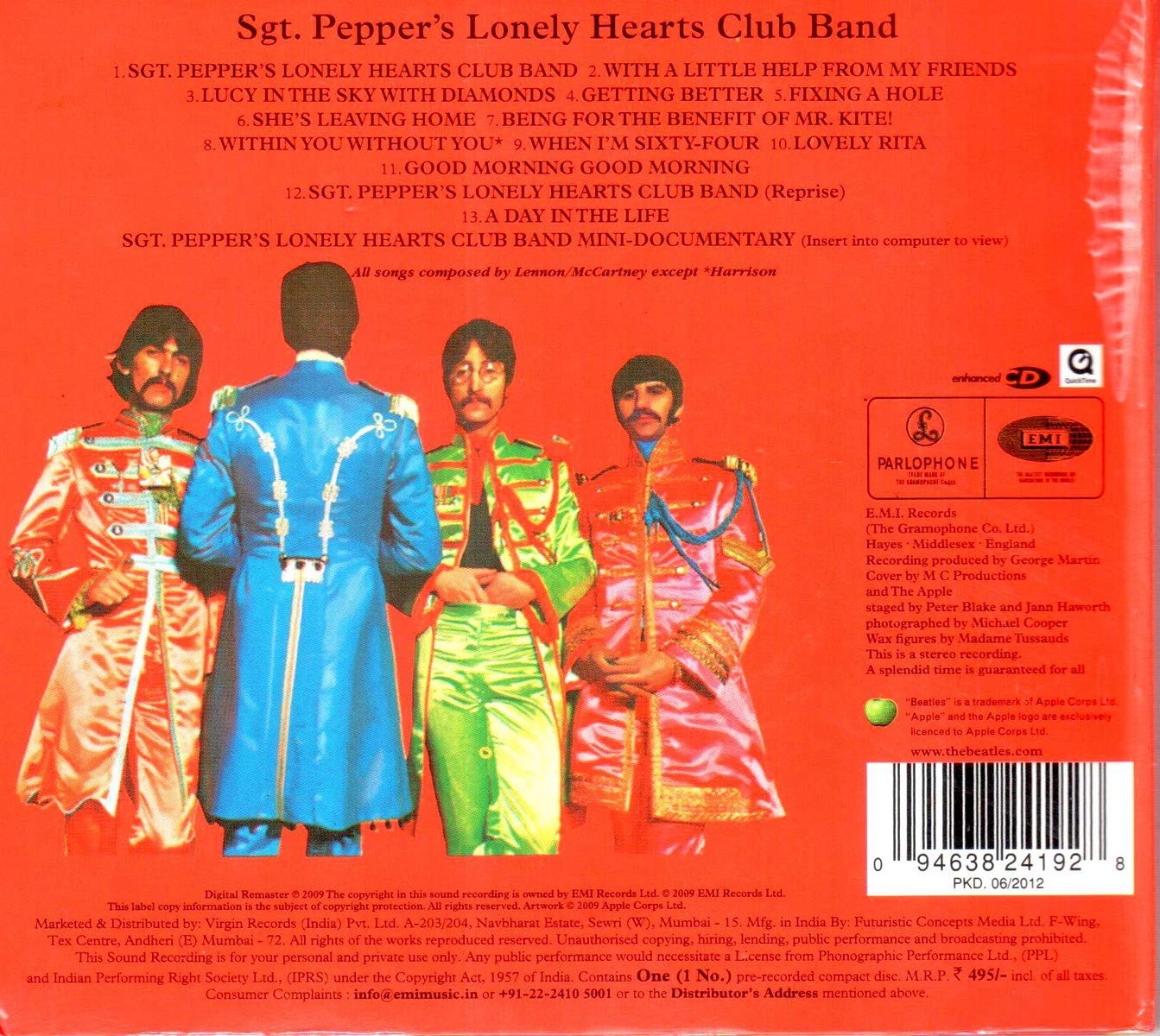 The Beatles -Sgt. Pepper's Lonely Hearts Club Band