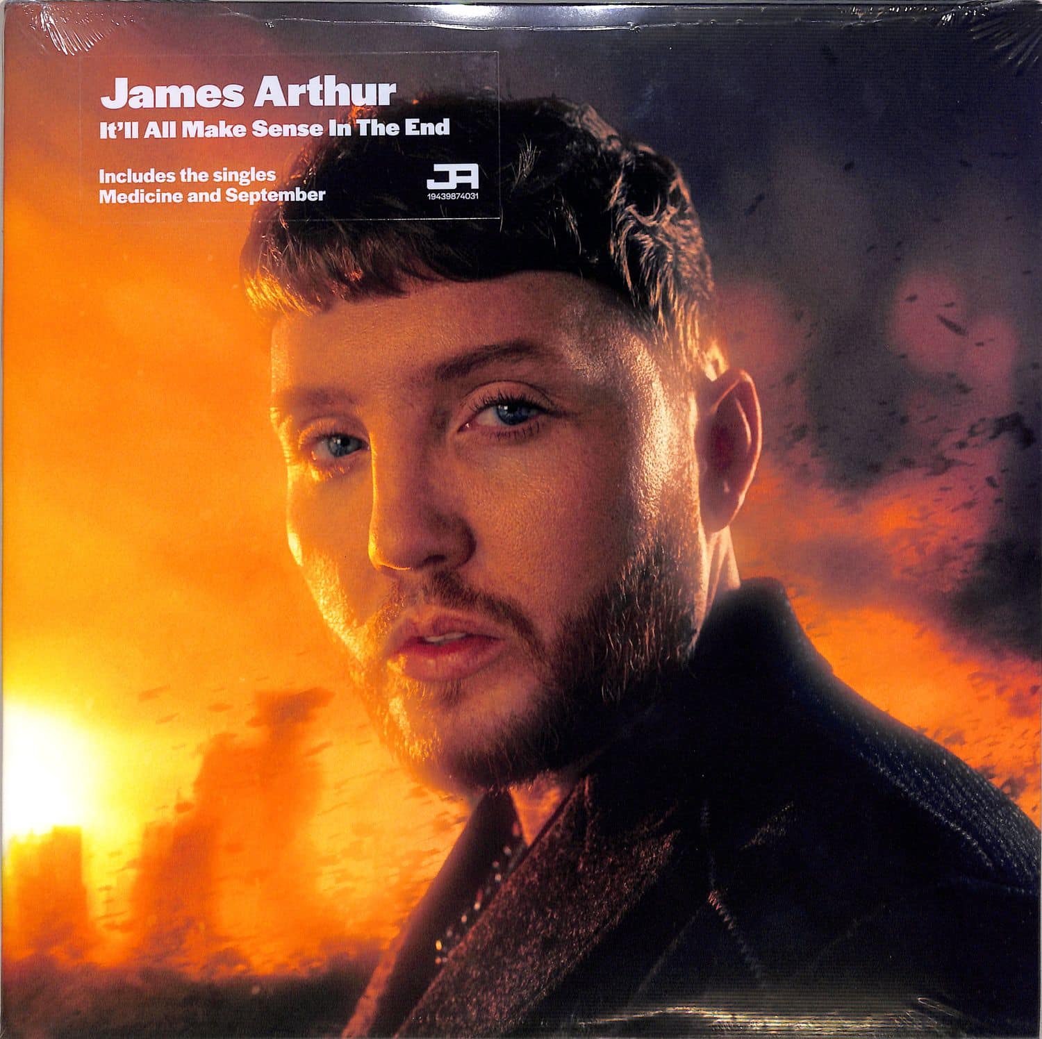 欧2discs LP James Arthur Itll All Make Sense In The End 19439874061 Columbia, Sony Music /00660 James Arthur-It'll All Make Sense In The End (Yellow LP
