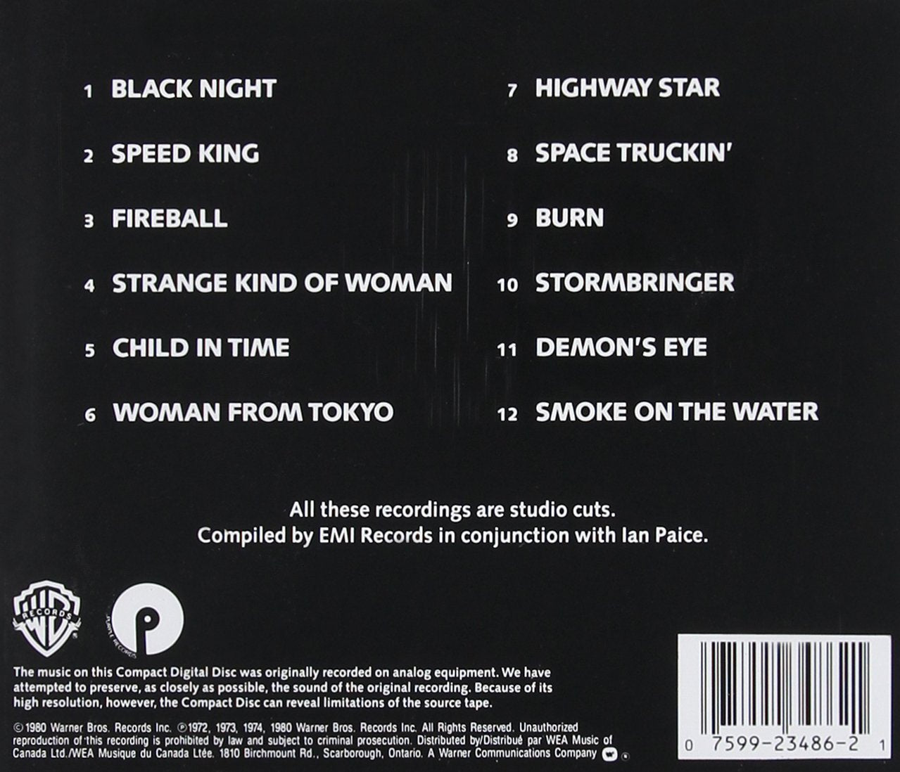 Deep Purple -Deepest Purple: The Very Best of Deep Purple