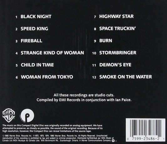 Deep Purple -Deepest Purple: The Very Best of Deep Purple