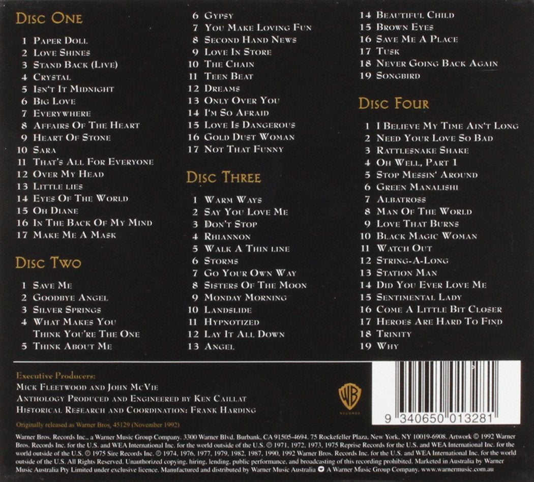 Fleetwood Mac -25 Years - The Chain (4CD)