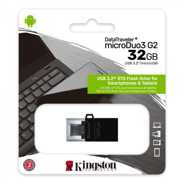 KINGSTON 32GB DTDUO3G2/32GB USB DATA TRAVELER