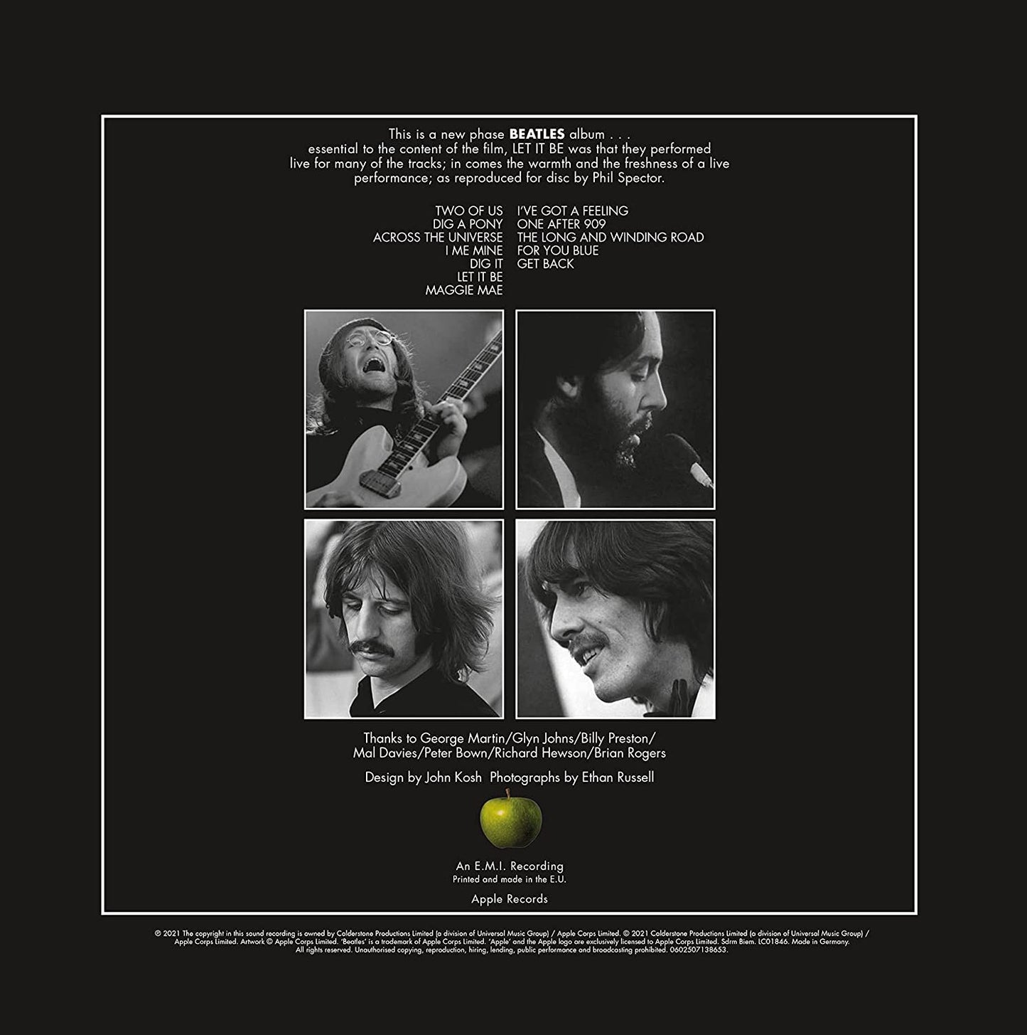 The Beatles -Let It Be