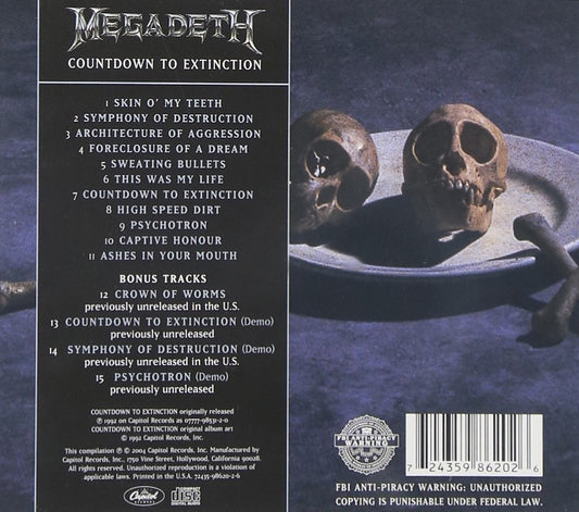 Megadeth -Countdown to Extinction