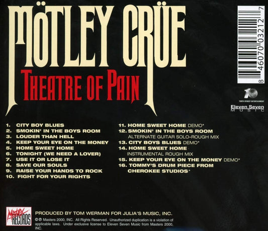 Motley Crue -Theatre Of Pain