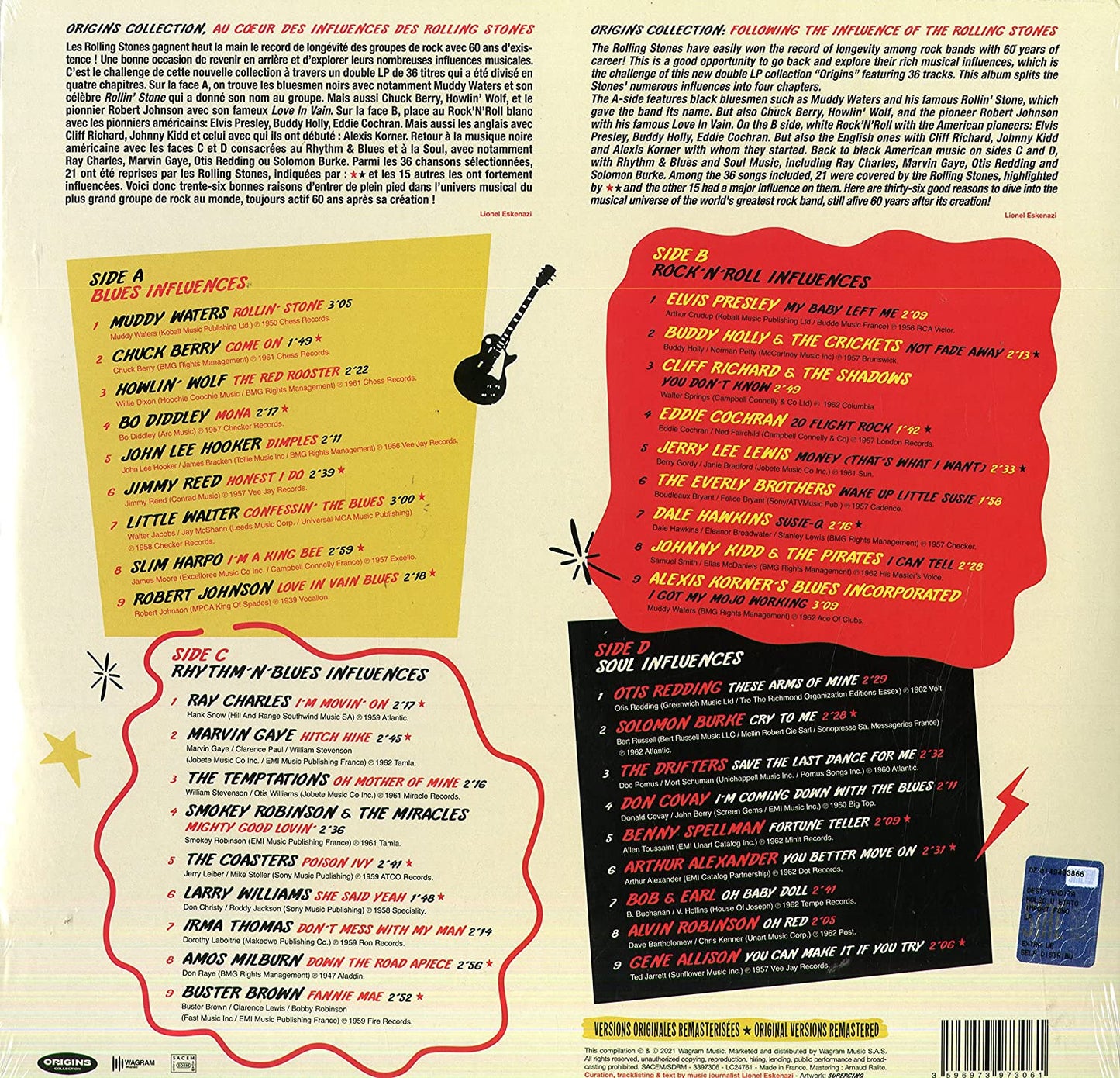 THE ROLLING STONES - ORIGINS GREATEST MUSIC INFLUENCES