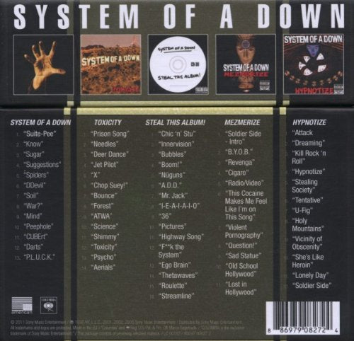 System of a Down -System of a Down(5 Album Bundle)