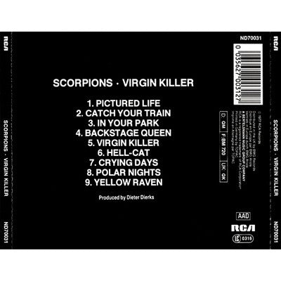 Scorpions – Virgin Killer