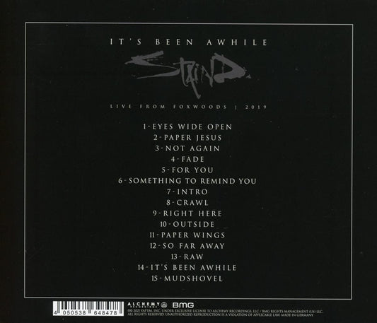 Staind – It's Been Awhile - Live From Foxwoods 2019