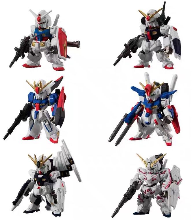 Gundam Coverage 3992 (6pcs Set)