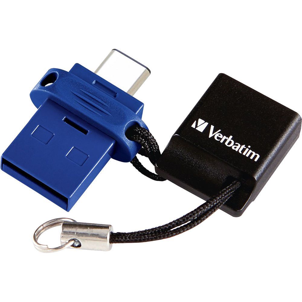VERBATIM 16GB TYPE-C OTG USB 3.0 DRIVES #64904