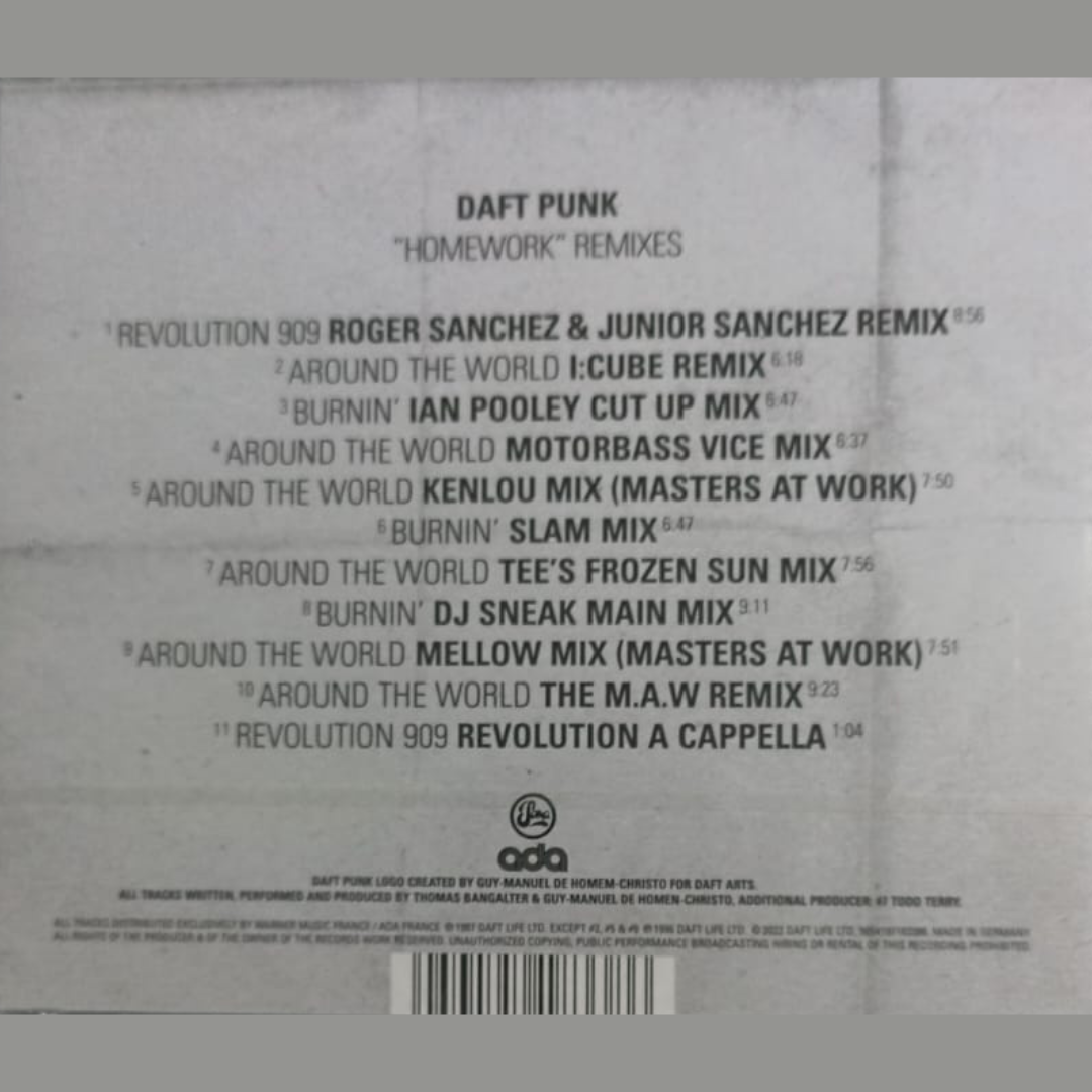 Daft Punk – "Homework" Remixes (Limited Edition)
