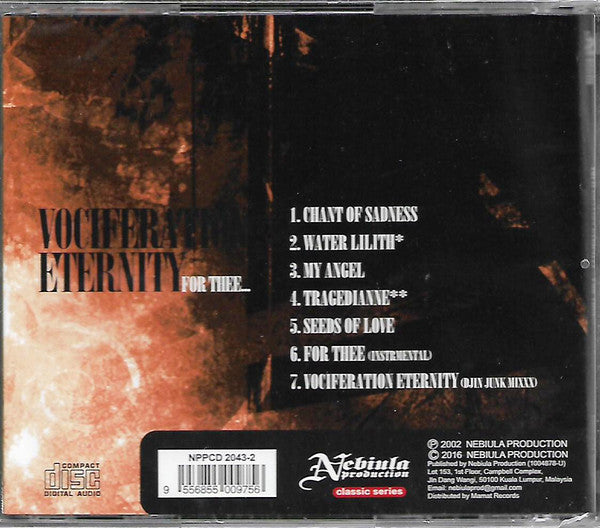 Vociferation Eternity – For Thee..